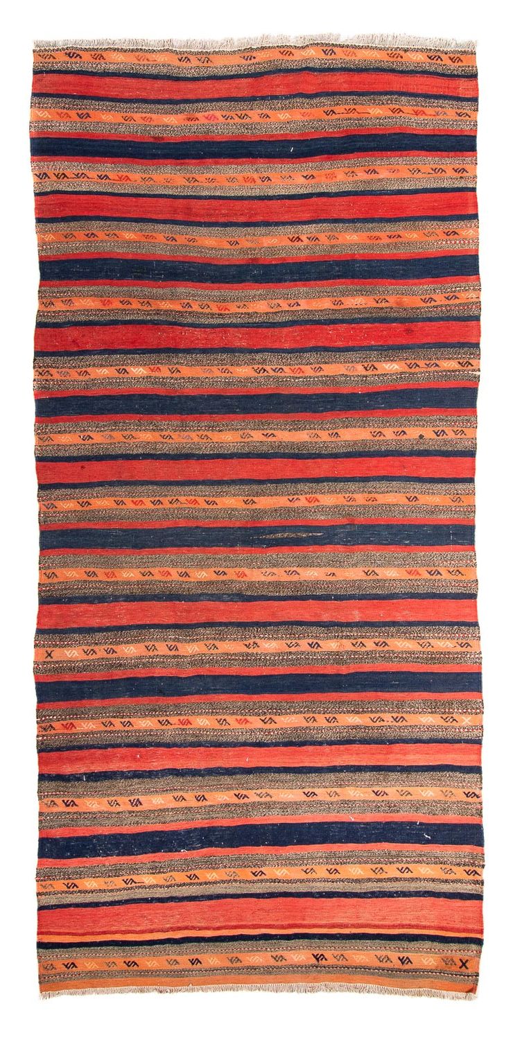 Antikk kilim Teppe 142x312cm