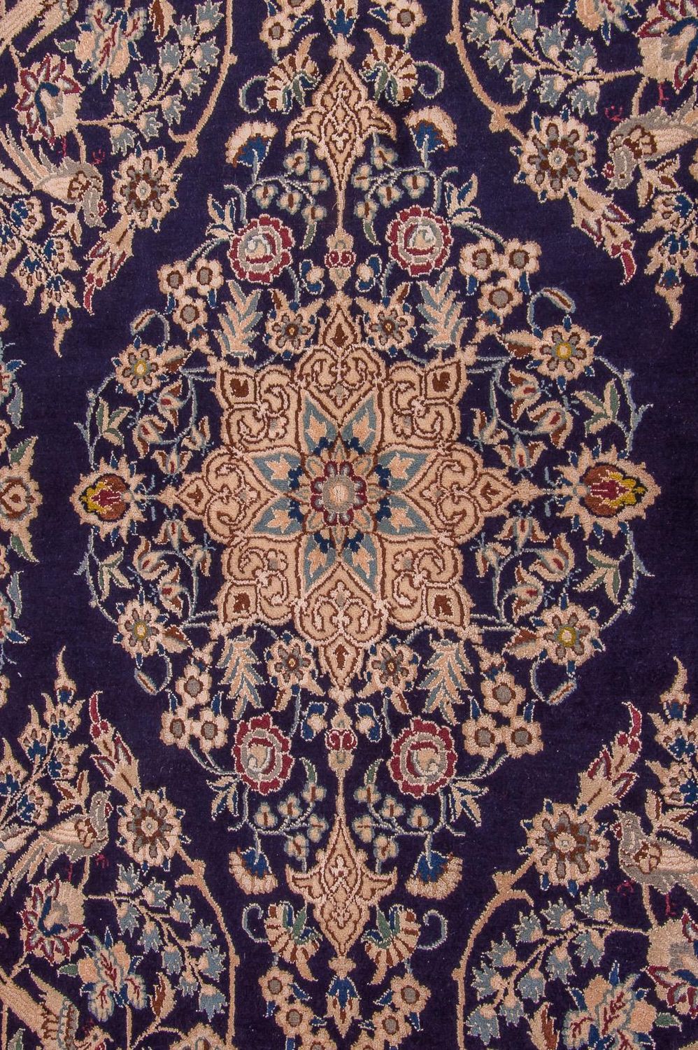 Persisk teppe - Nain - Royal - 204 x 130 cm - mørkeblå