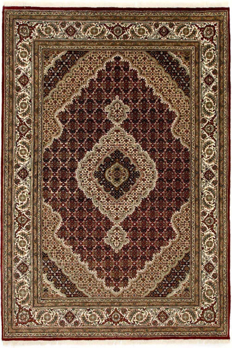 Persisk teppe - Tabriz - 233 x 163 cm - rød