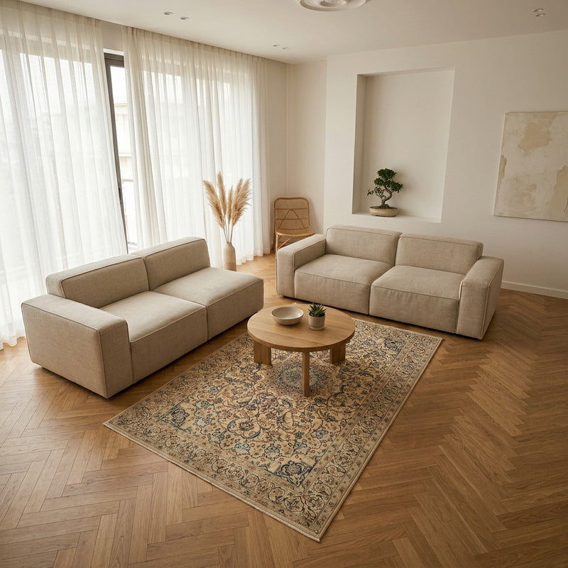 Nain - 9La Teppe 132x215cm - Persisk teppe