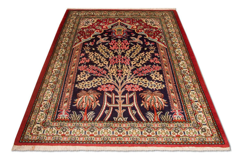 Qom Teppe 108x82cm - Persisk teppe