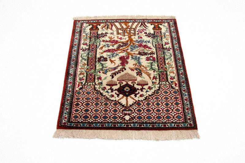 Silketeppe - Ghom Silk - Premium - 77 x 57 cm - beige