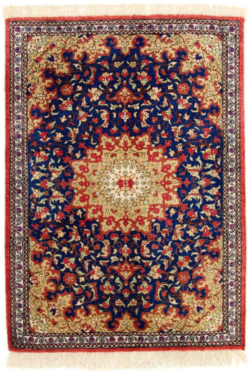Qom silke Teppe 75x56cm - Persisk teppe