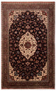 Persisk teppe - Bijar - Royal - 213 x 128 cm - mørkeblå