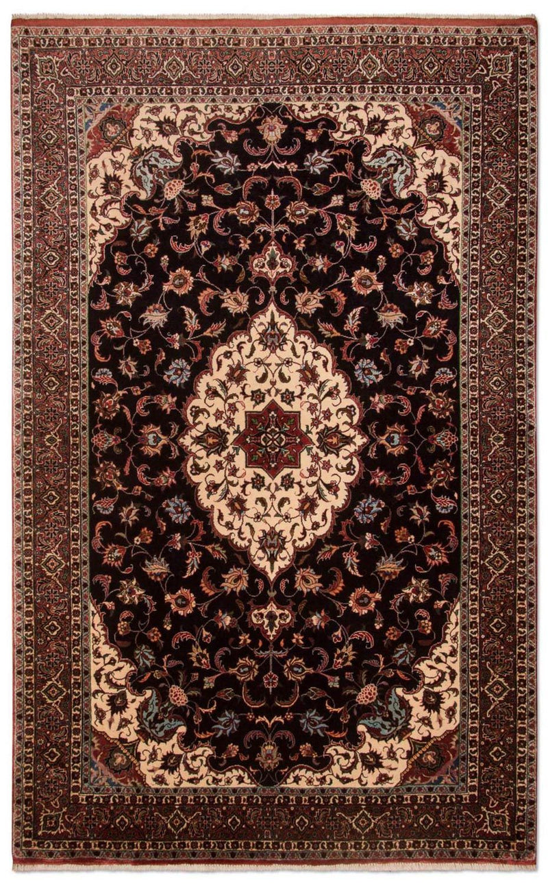 Persisk teppe - Bijar - Royal - 213 x 128 cm - mørkeblå