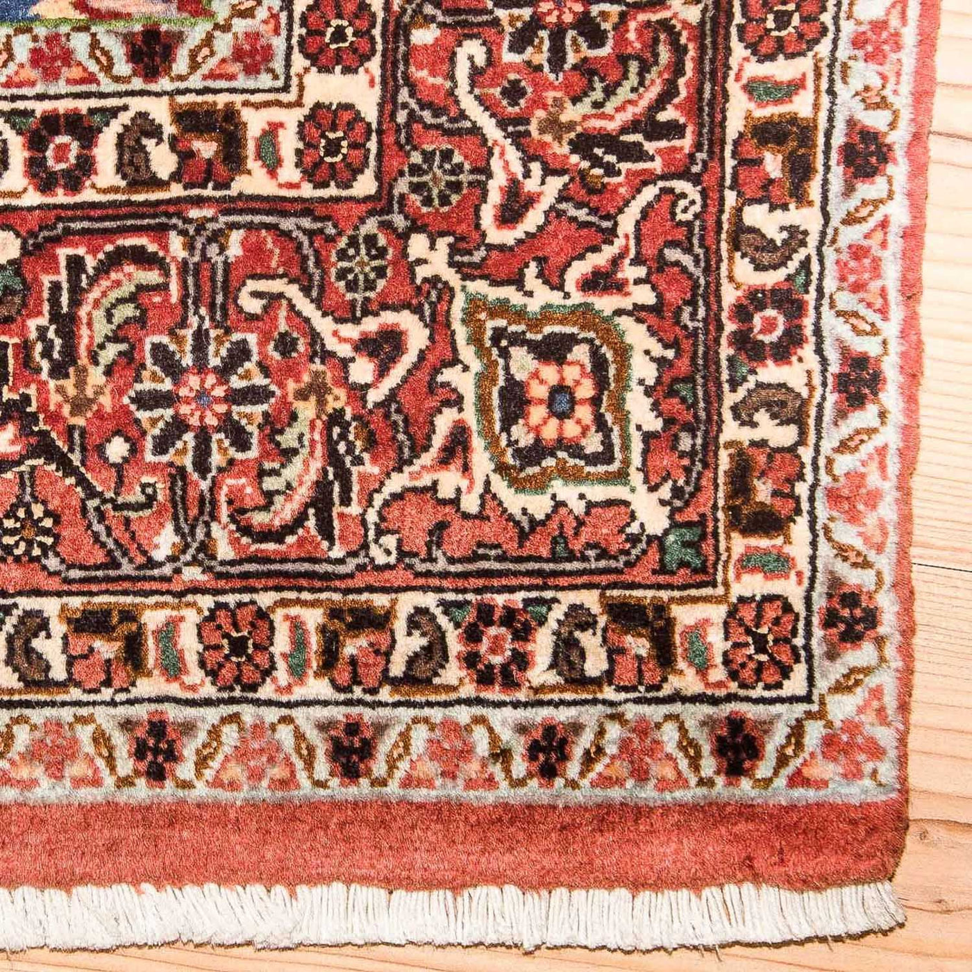 Persisk teppe - Bijar - Royal - 213 x 128 cm - mørkeblå
