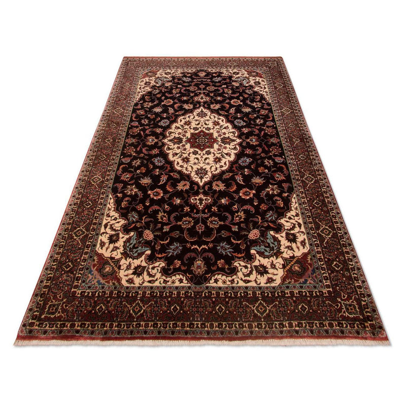 Persisk teppe - Bijar - Royal - 213 x 128 cm - mørkeblå