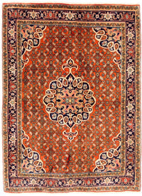 Persisk teppe - Bijar - 165 x 120 cm - oransje – product image