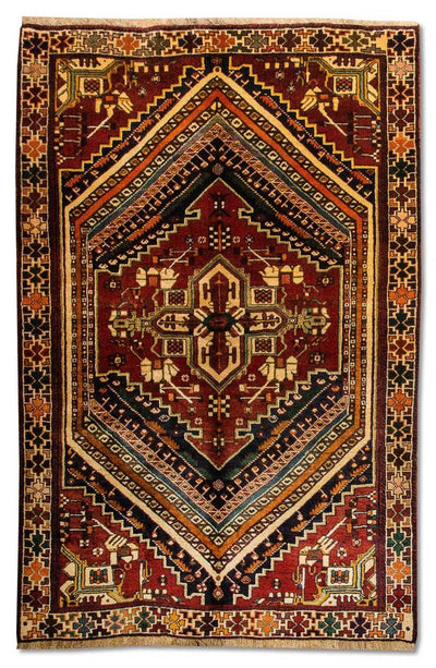 Qashqai Teppe 125x212cm - Persisk teppe