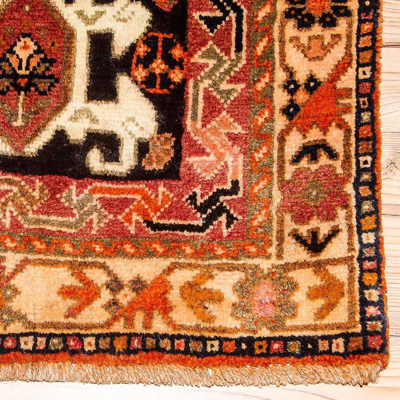 Qashqai Teppe 209x128cm - Persisk teppe