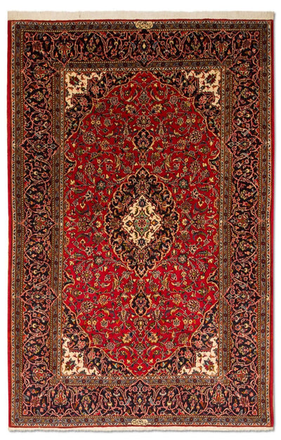 Kashan Teppe 141x216cm - Persisk teppe