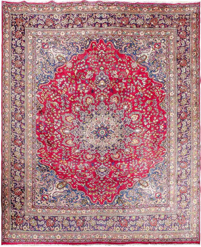 Mashhad Teppe 298x396cm - Persisk teppe - rød