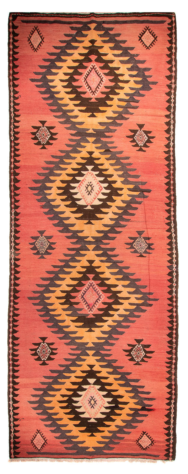 Antikk kilim Teppe 160x410cm