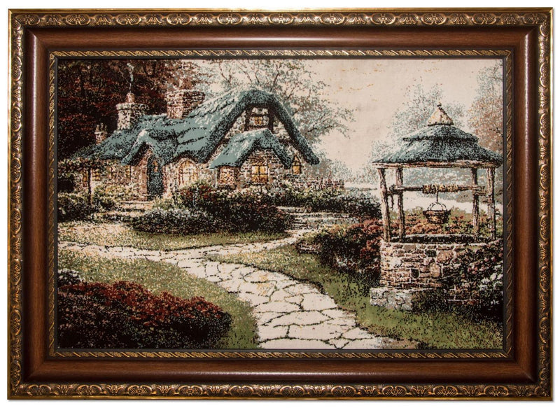 Bild-Teppich 85x60cm - Orientteppich