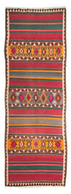 Antikk kilim Teppe 142x400cm