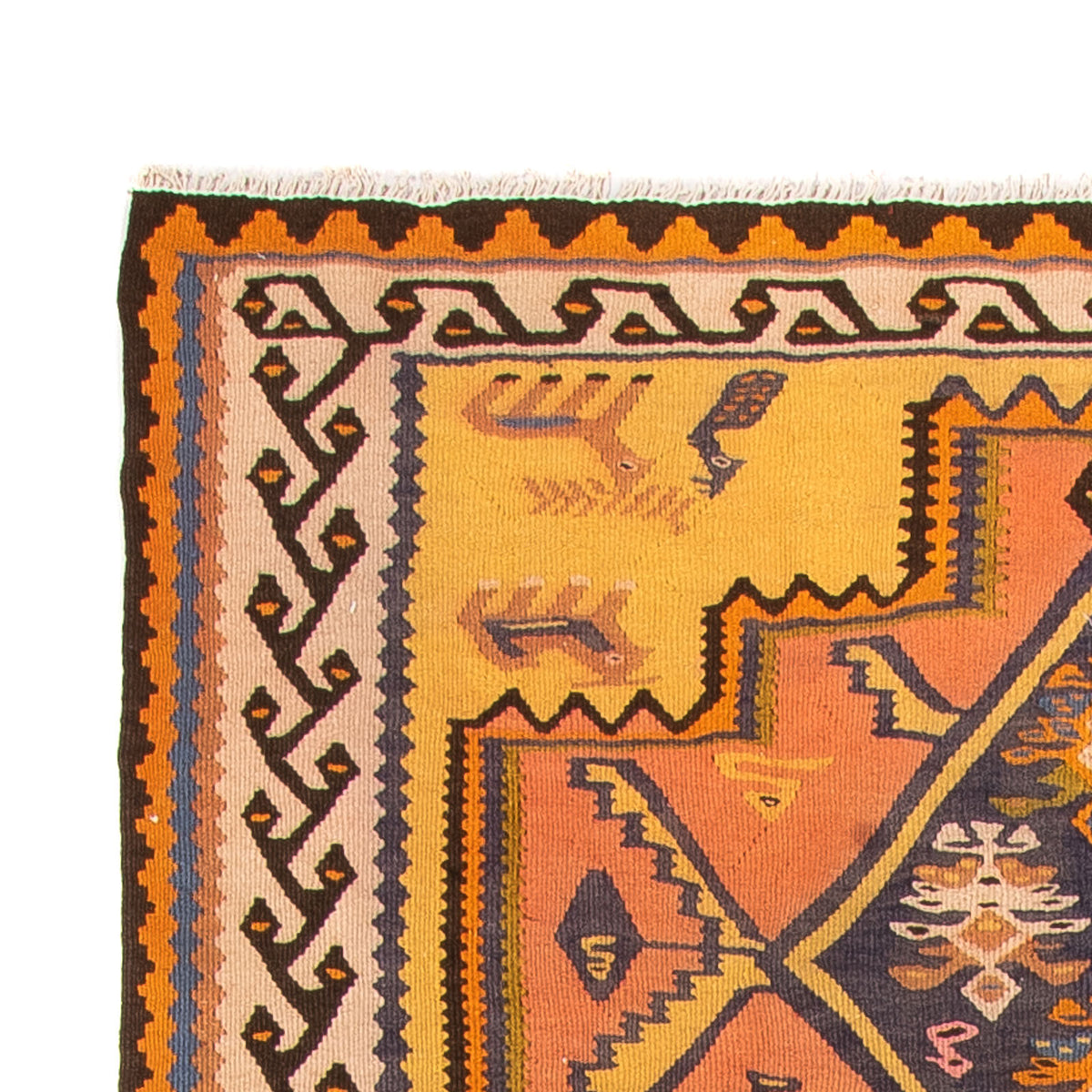 Antikk kilim Teppe 147x280cm