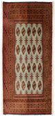 Turkaman teppe 100x50cm - Persisk teppe