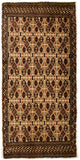 Turkaman teppe 50x100cm - Persisk teppe
