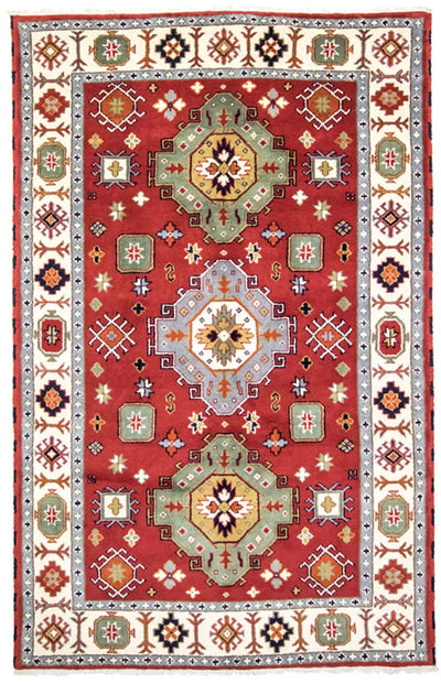 Orientalsk teppe 202x302cm - rød