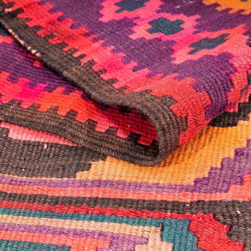 Antikk kilim Teppe 142x375cm