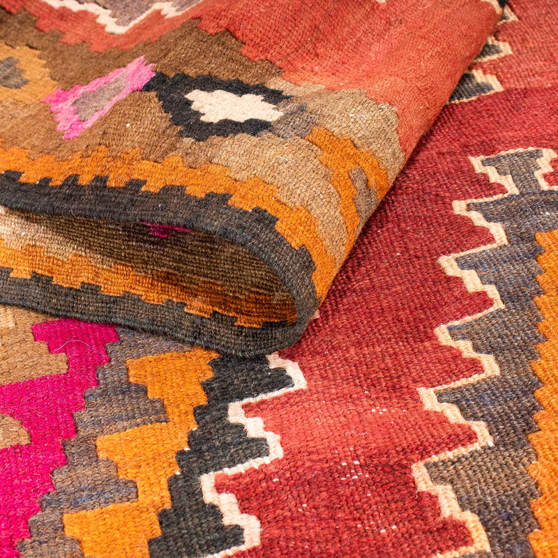 Antikk kilim Teppe 330x130cm