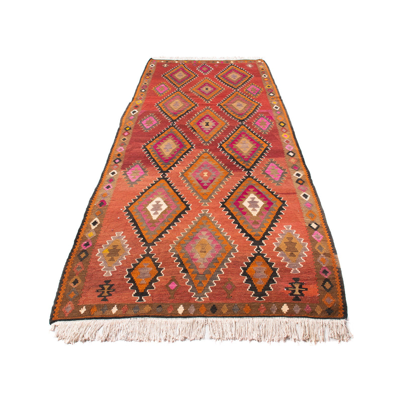 Antikk kilim Teppe 330x130cm