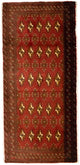 Turkaman teppe 130x60cm - Persisk teppe