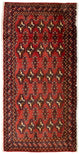 Turkaman teppe 130x60cm - Persisk teppe