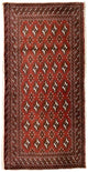 Turkaman teppe 130x60cm - Persisk teppe