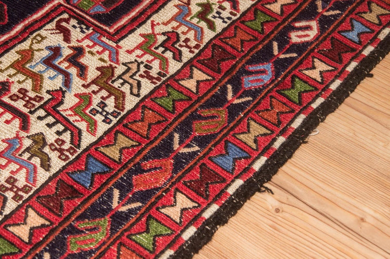 Silke kilim Teppe 99x95cm