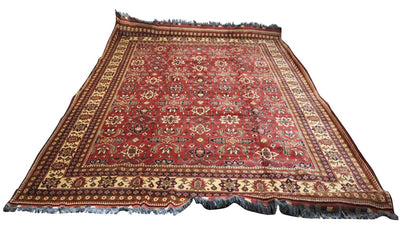 Hatchlu Teppe 401x492cm - Orientalsk teppe - rød