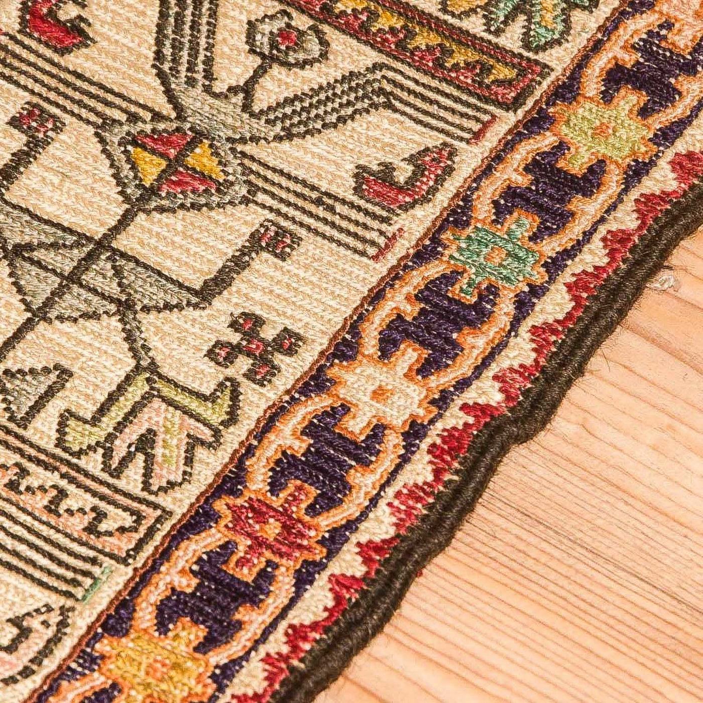 Silke kilim Teppe 97x75cm