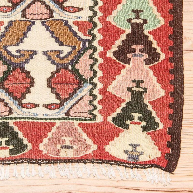 Antikk kilim Teppe 143x119cm