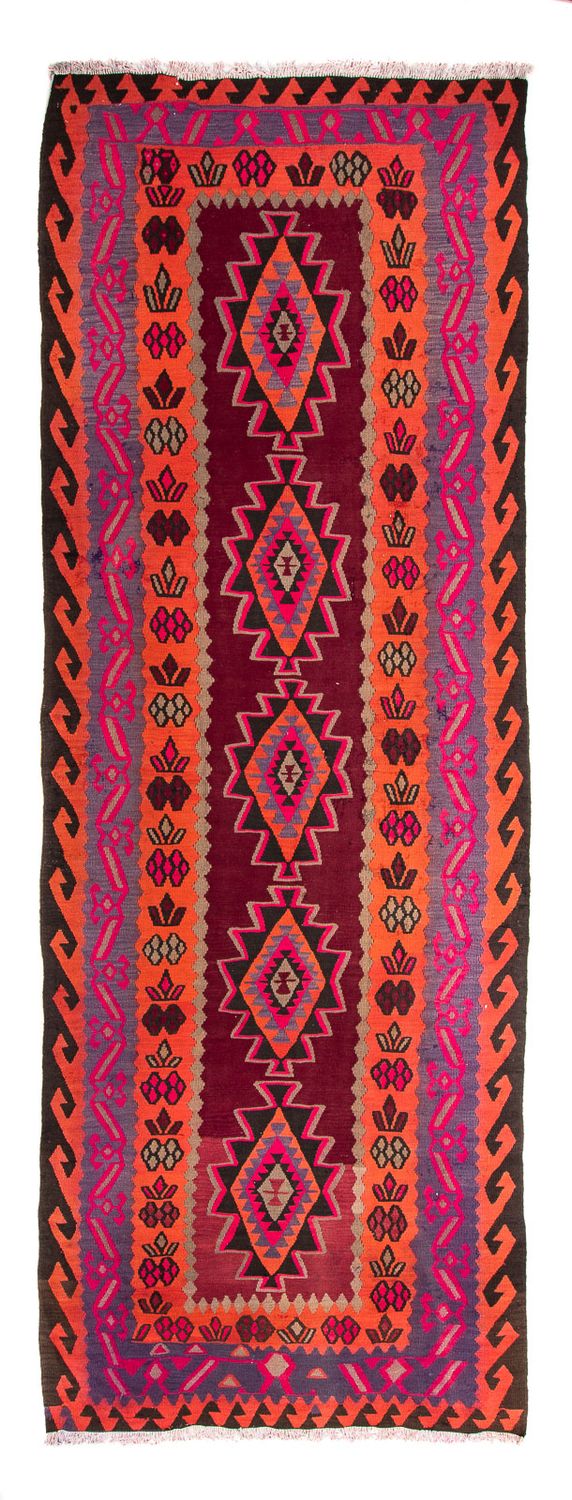 Antikk kilim Teppe 390x141cm