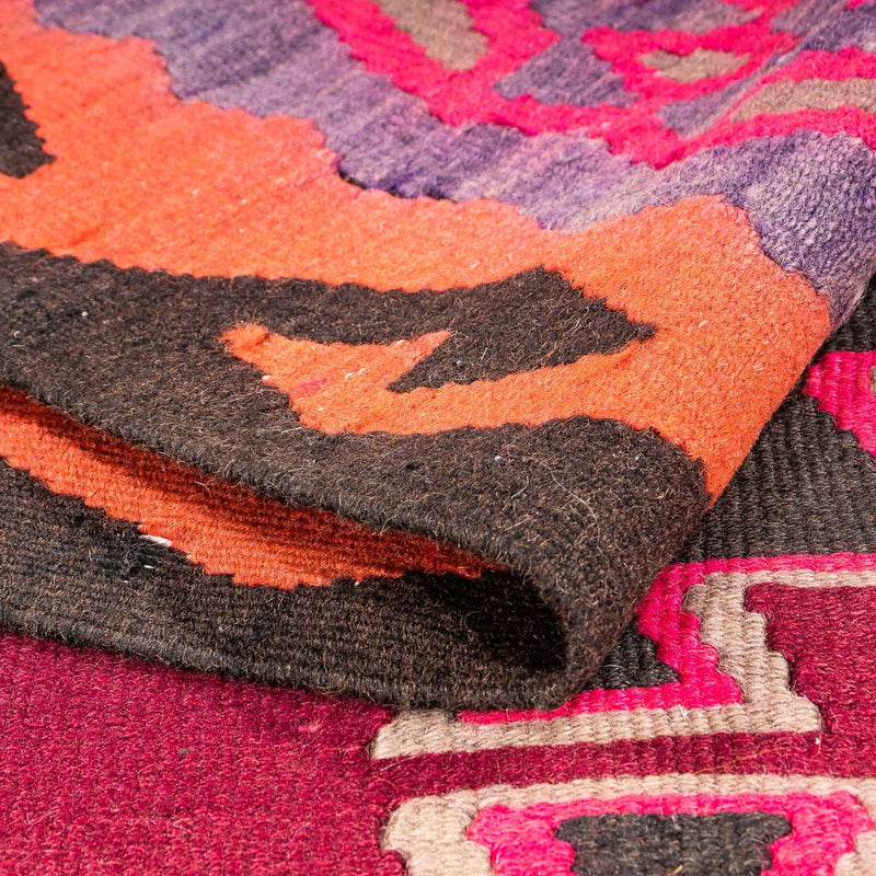 Antikk kilim Teppe 390x141cm