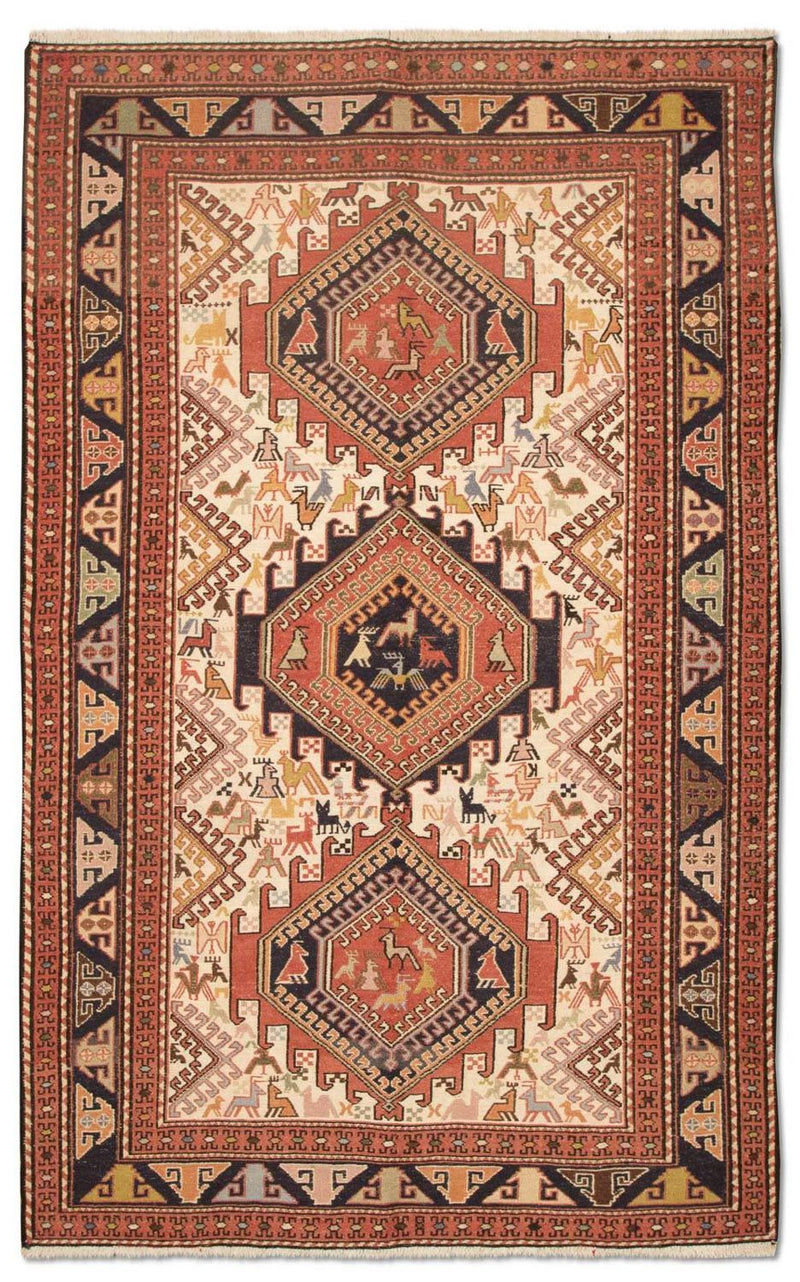 Silke kilim Teppe 194x122cm