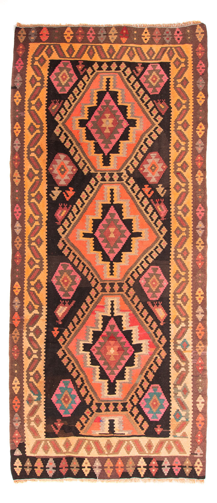 Antikk kilim Teppe 150x320cm