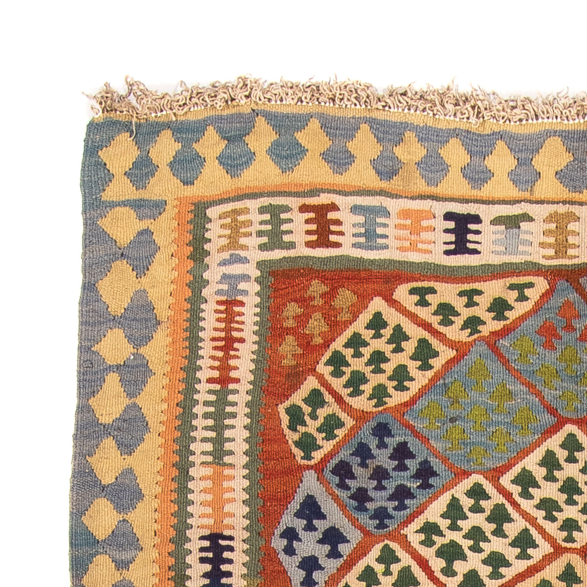 Antikk kilim Teppe 130x220cm