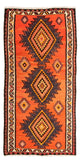 Antikk kilim Teppe 140x275cm