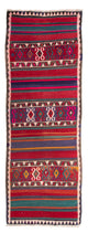 Antikk kilim Teppe 370x140cm