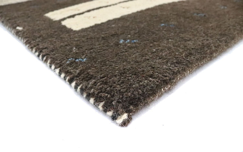 Løper Gabbeh teppe - Indus - 293 x 81 cm - flerfarget