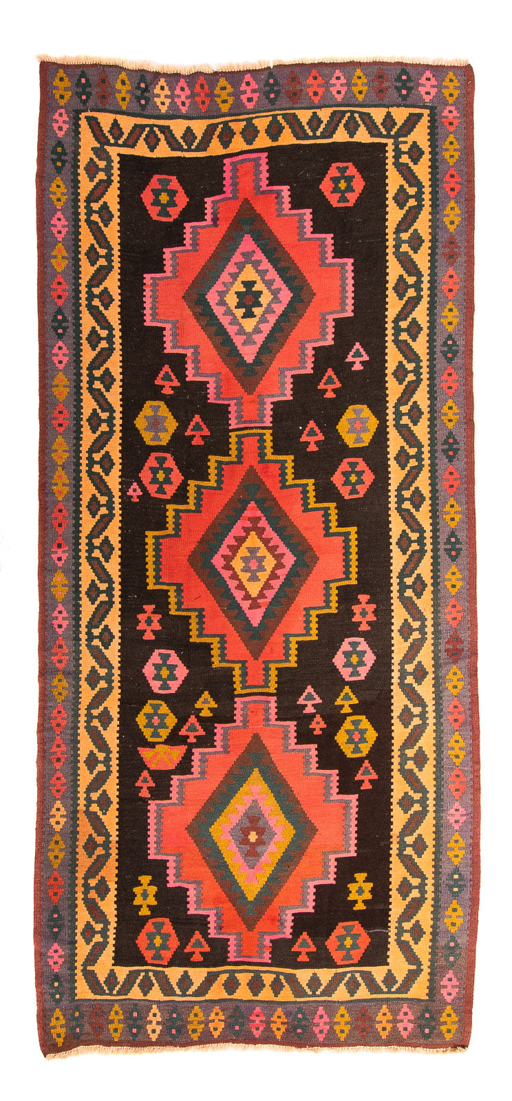 Antikk kilim Teppe 150x300cm