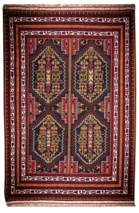 Afghansk teppe 145x92cm - Orientalsk teppe – product image