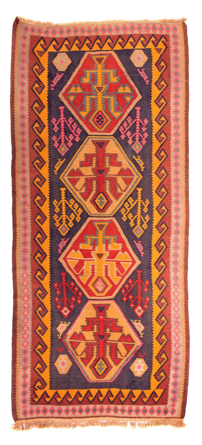 Antikk kilim Teppe 340x155cm