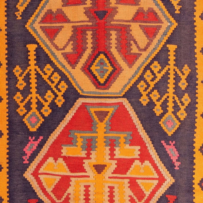 Antikk kilim Teppe 340x155cm