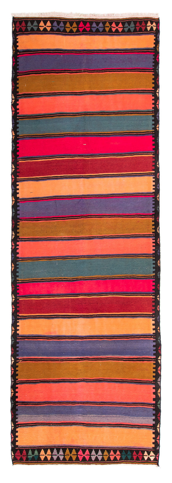 Antikk kilim Teppe 370x137cm