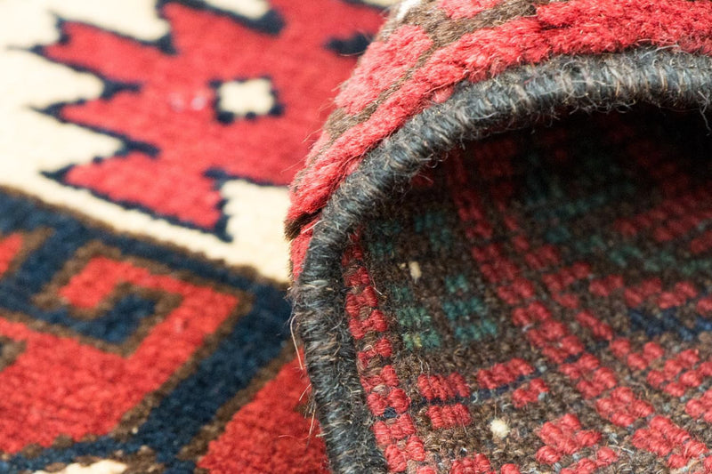 Afghansk teppe - Hatshlu - 293 x 203 cm - rød