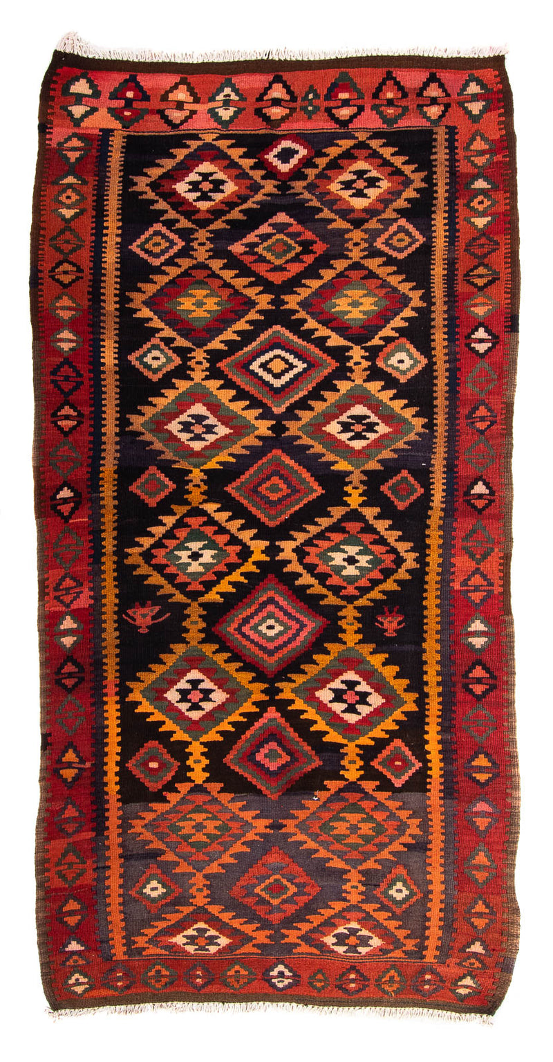 Antikk kilim Teppe 140x270cm