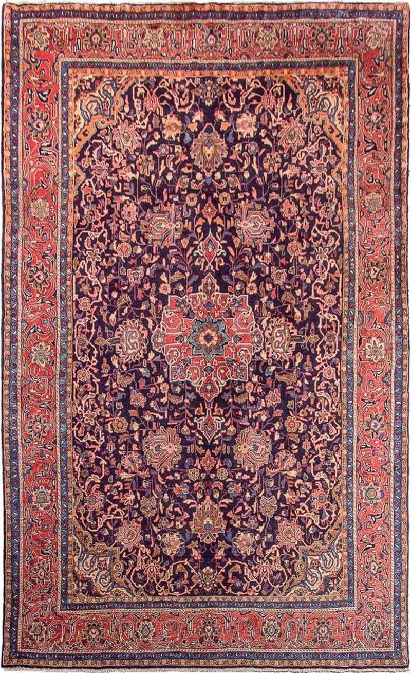Sarouk Teppe 193x308cm - Persisk teppe - blå