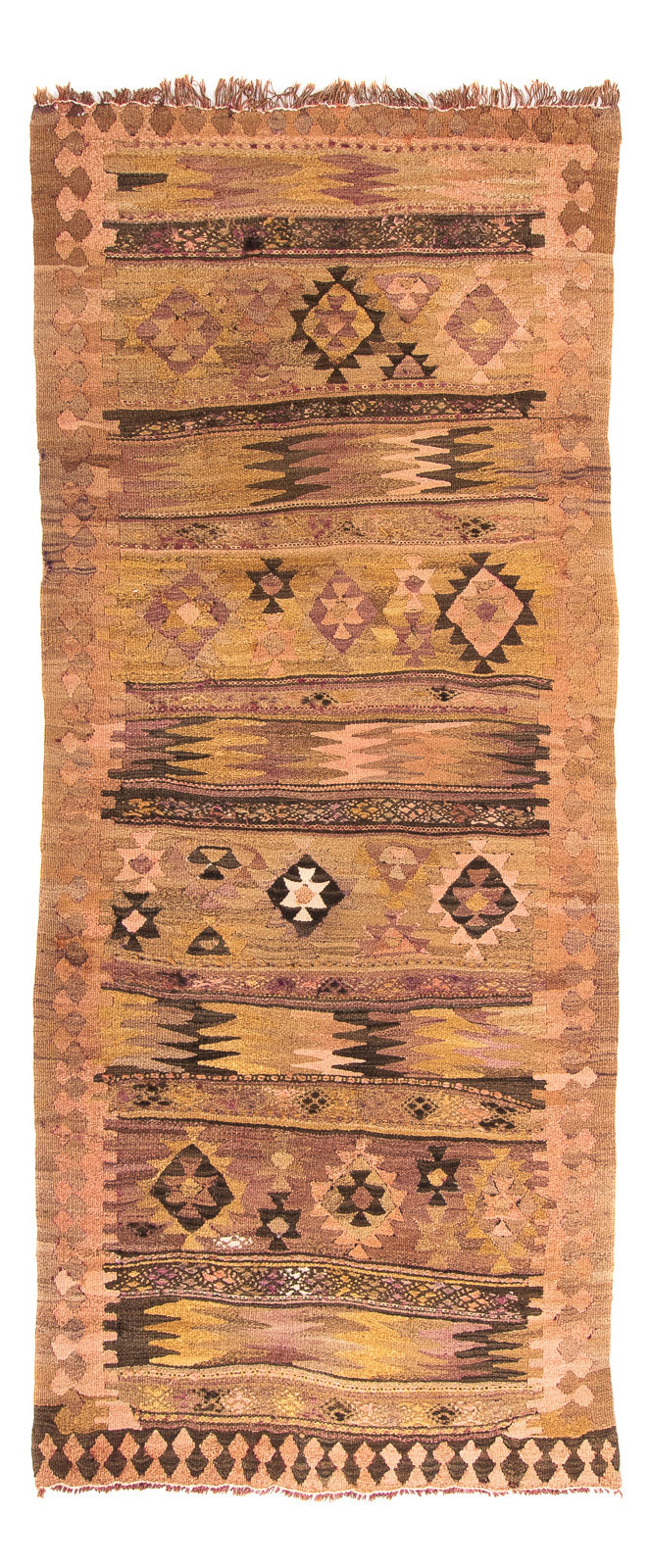 Antikk kilim Teppe 110x260cm